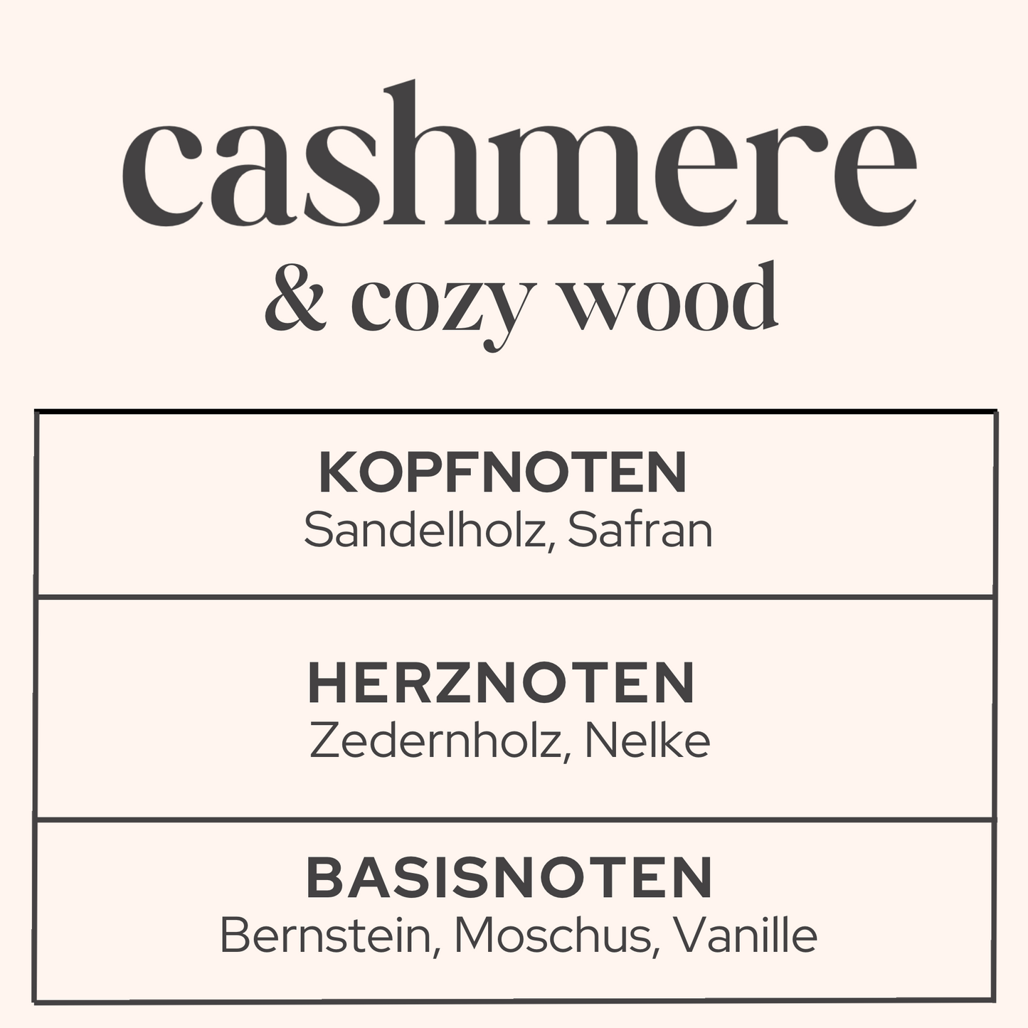Duft Melts Cashmeere & Cozy Wood