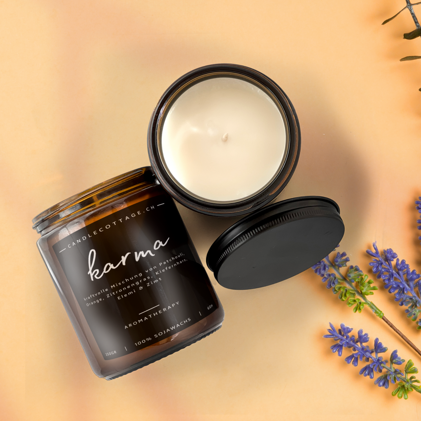 KARMA Wellness Kerze 250g