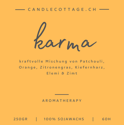 KARMA Wellness Kerze 250g