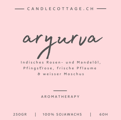 Ayurva Wellness Kerze 250g