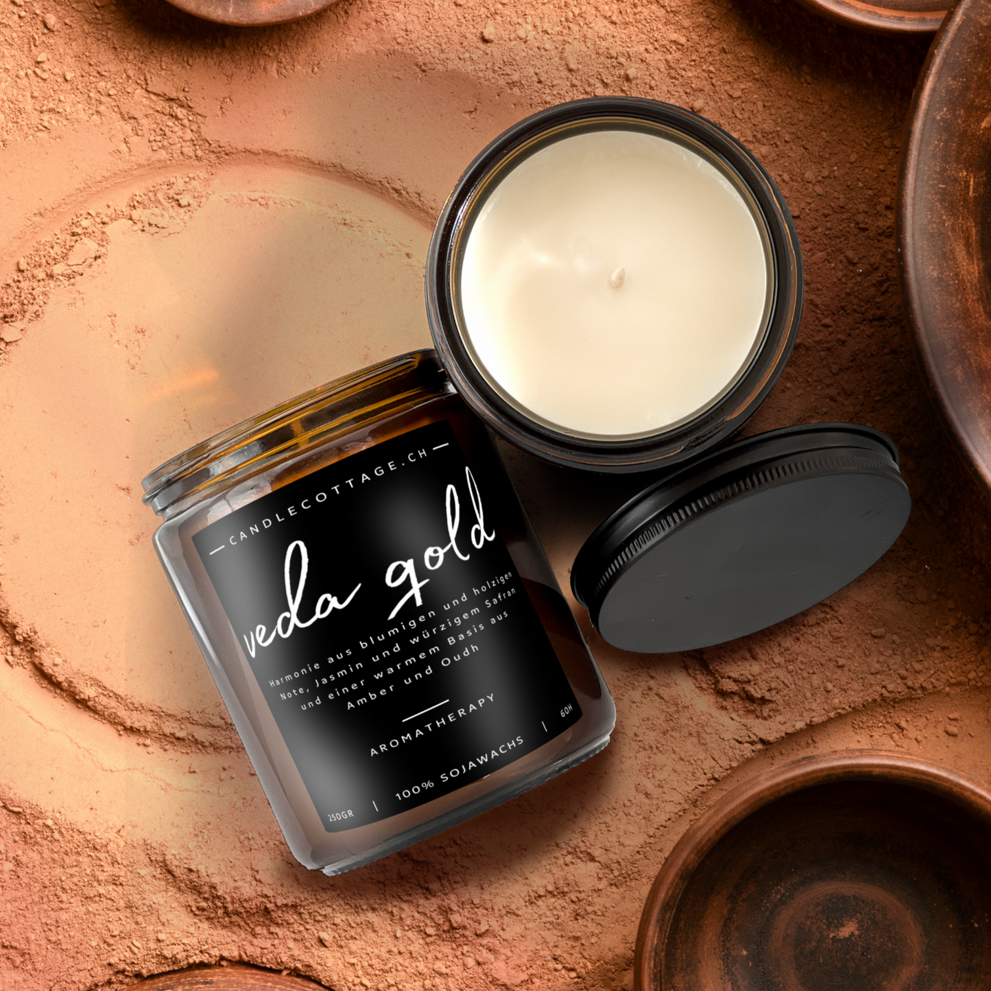 VEDA GOLD luxuriöser Wellnessduft 250g