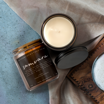 SAMVARA Duftkerze Aromatherapie 250g