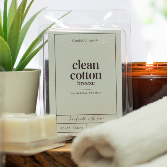 Le parfum fond la brise de coton propre