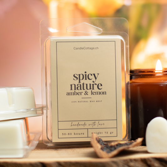 Parfum Fondant Nature Épicée Ambre &amp; Citron