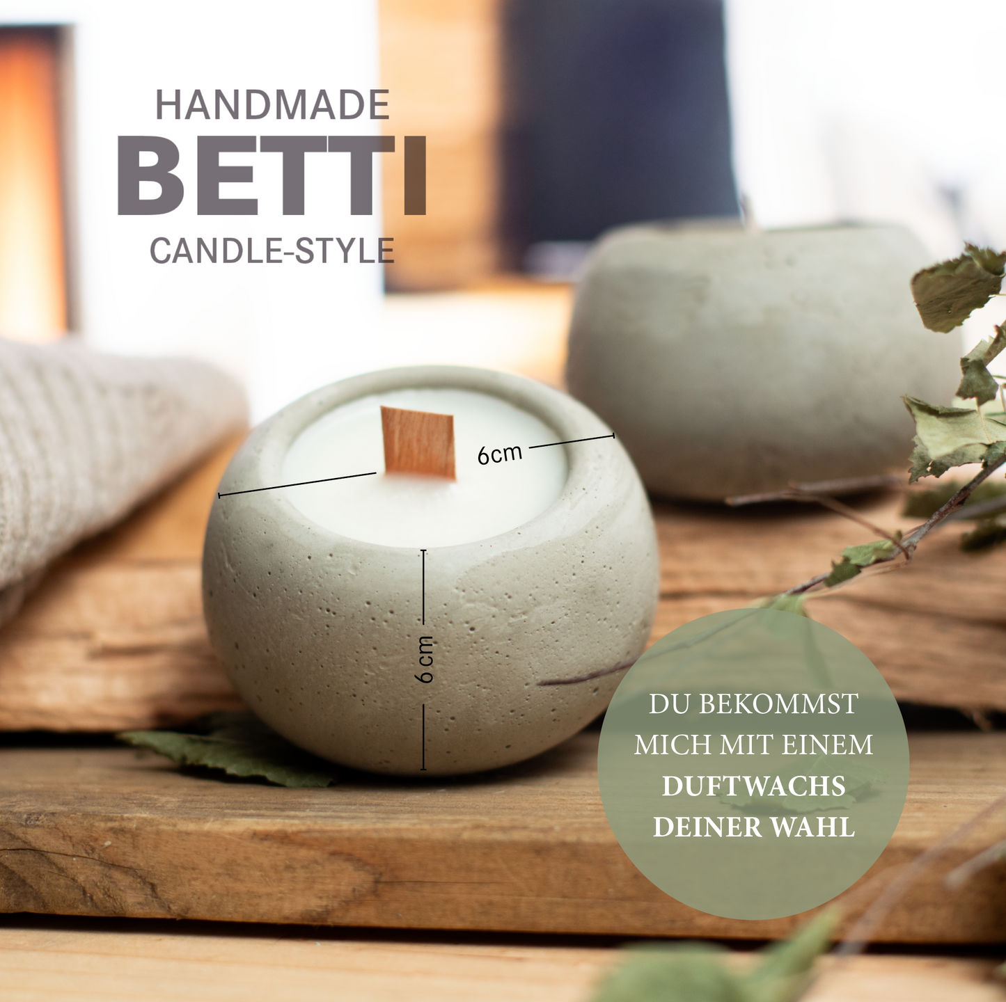 Duftkerze BETTI Mini Orb