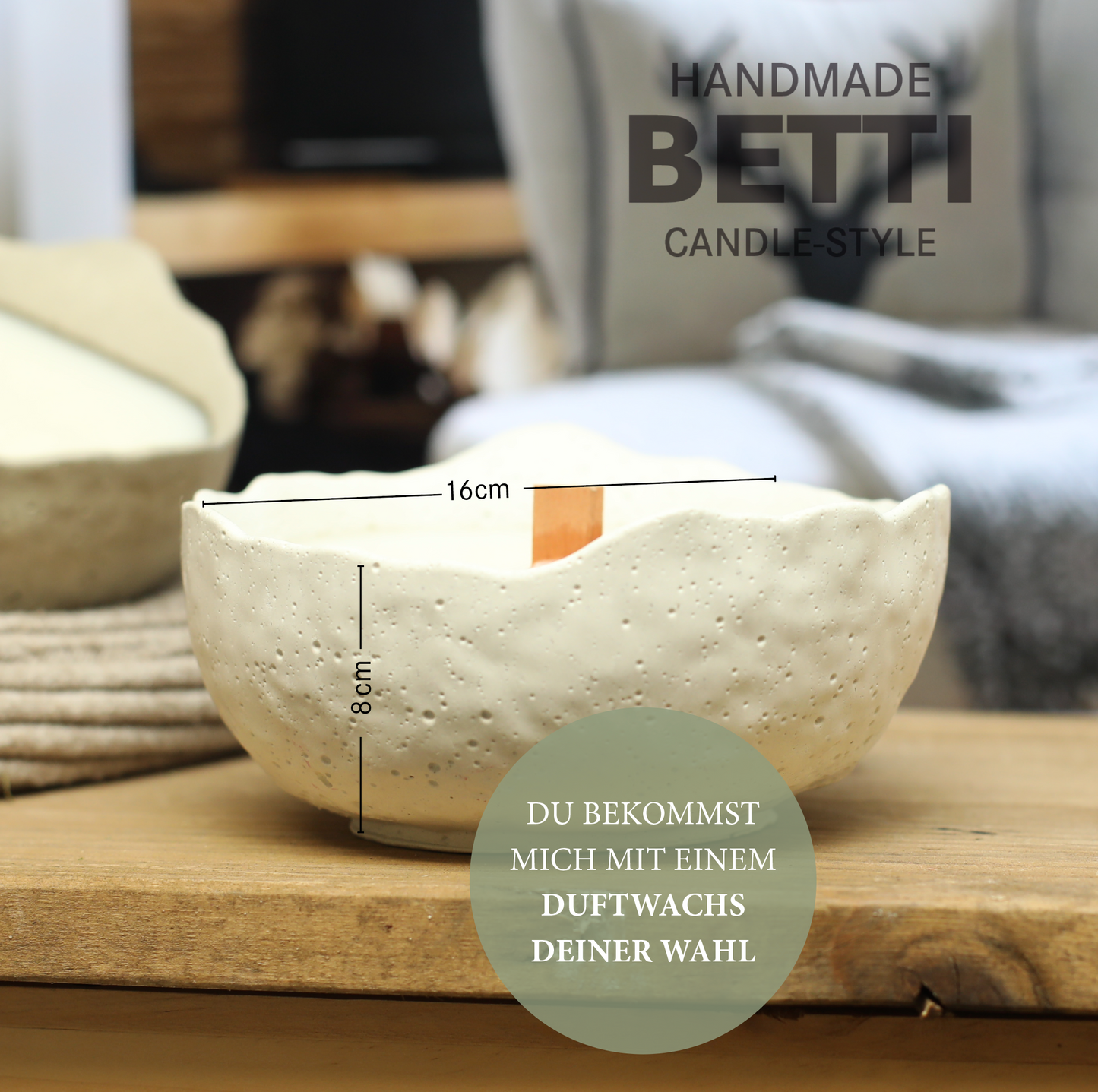 Duftkerze Betti Bowl Petite